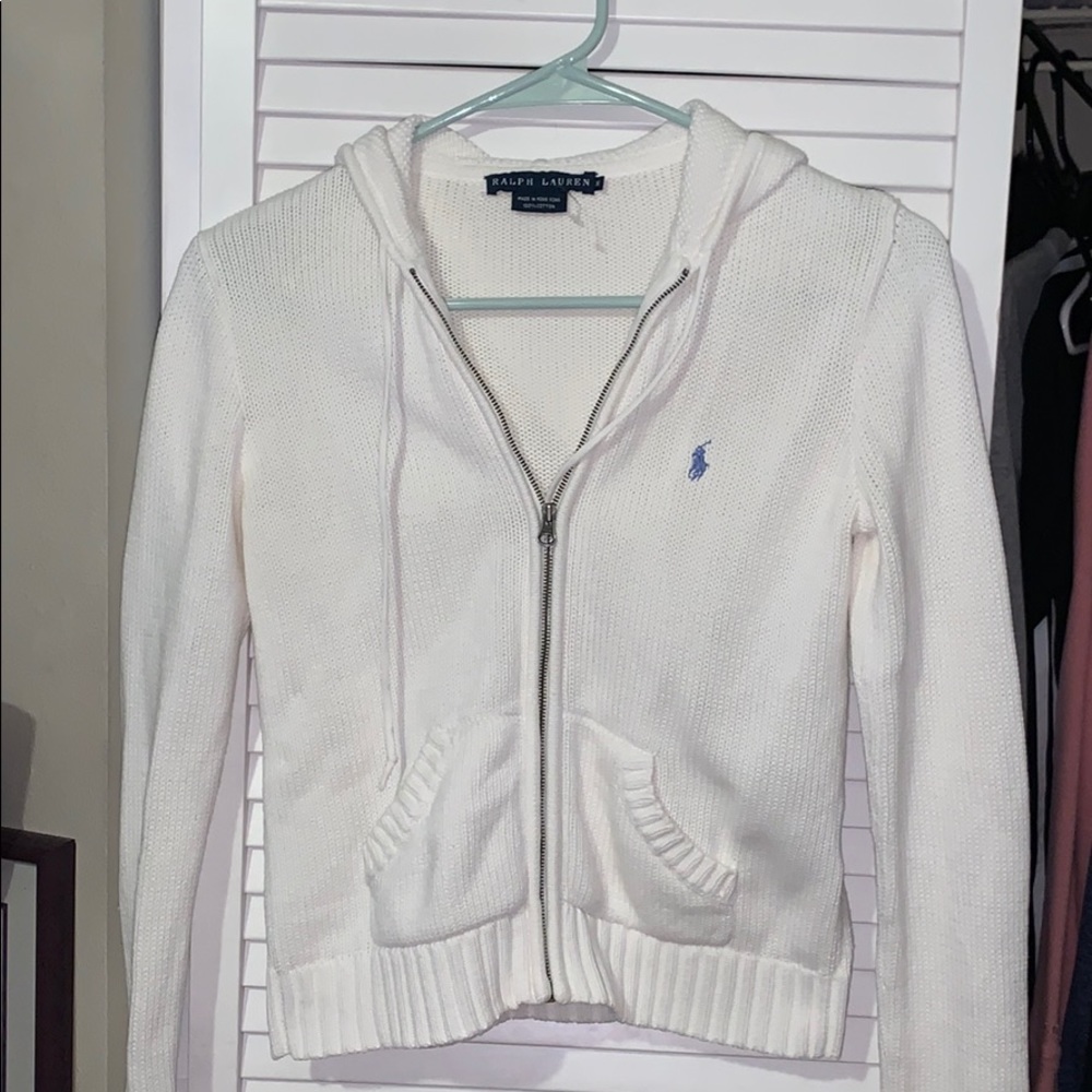 White Ralph Lauren Polo Jacket